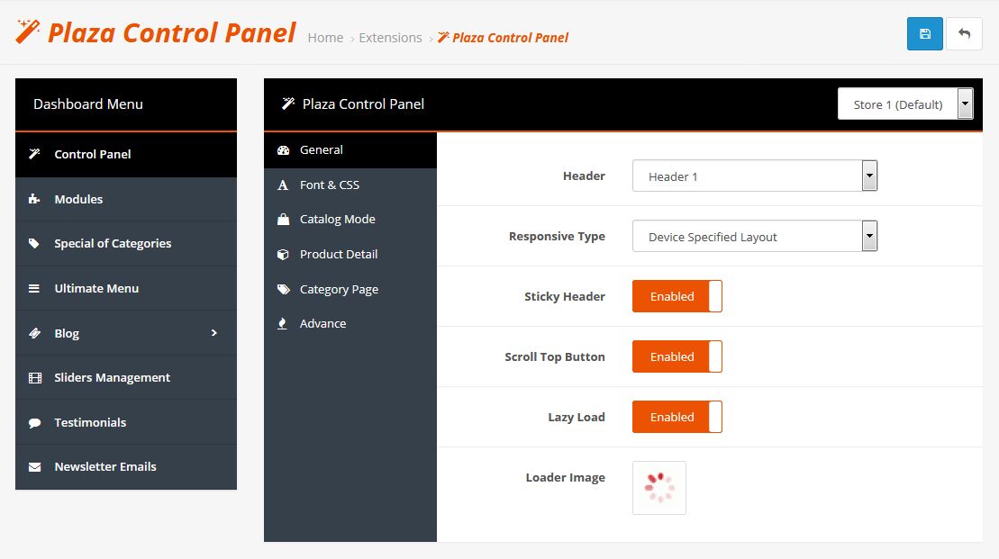 control-panel