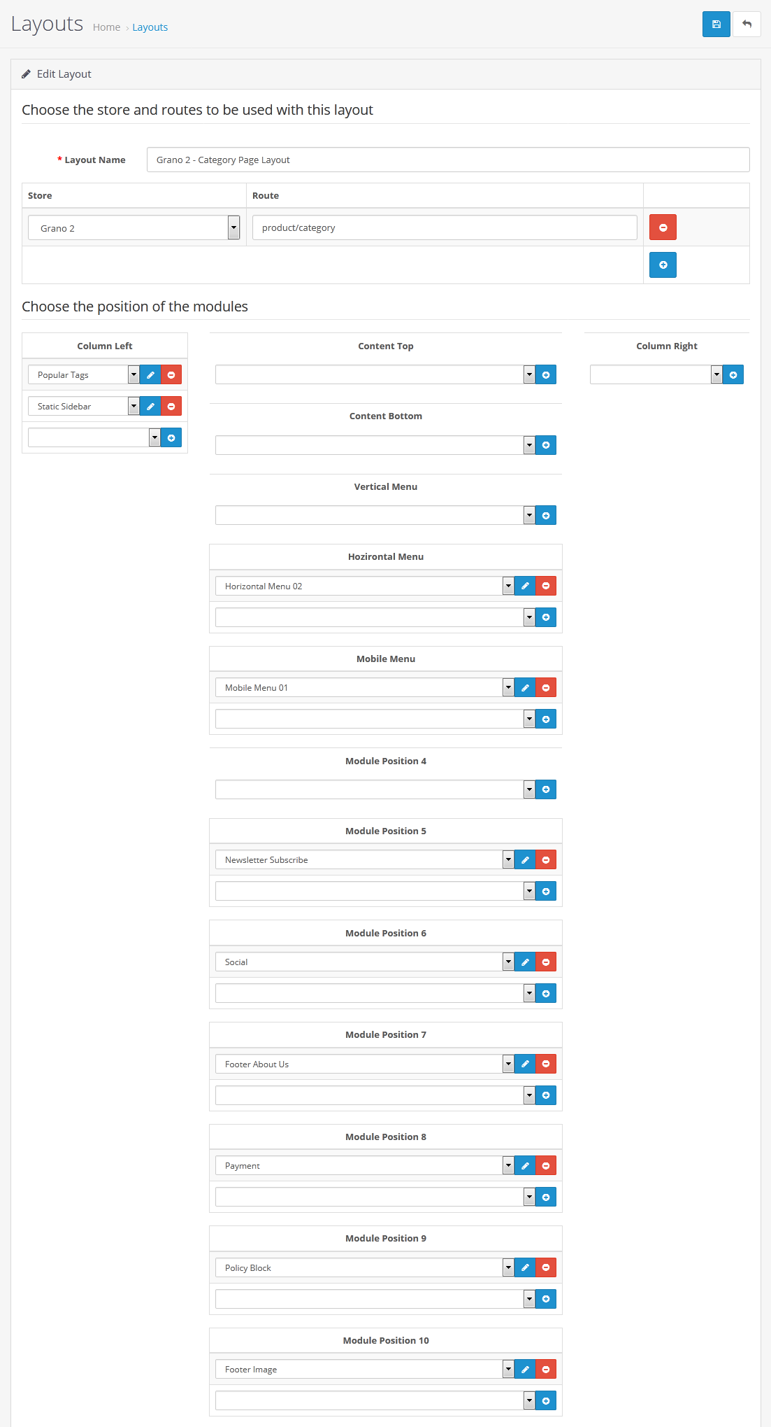 layout grid