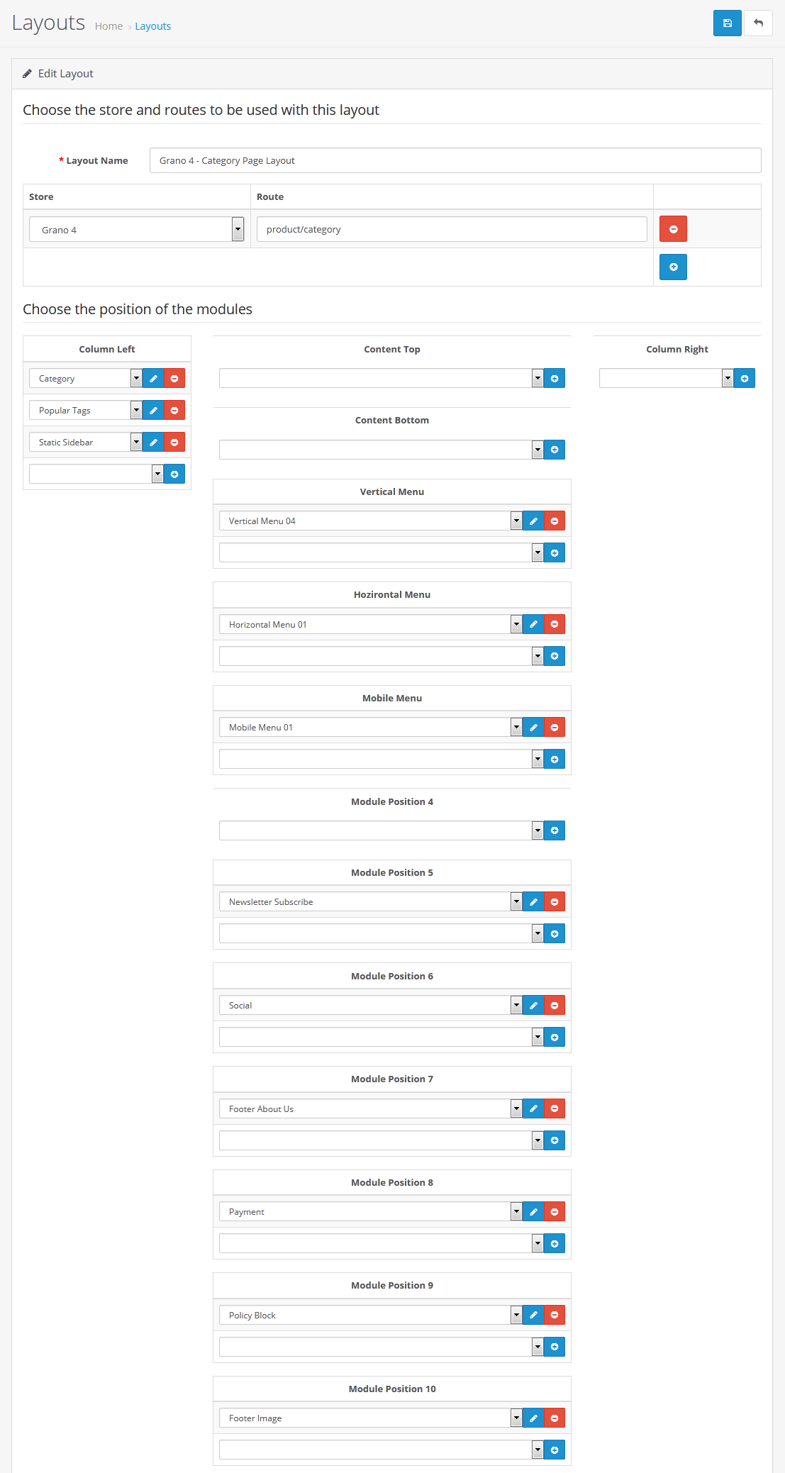 layout grid