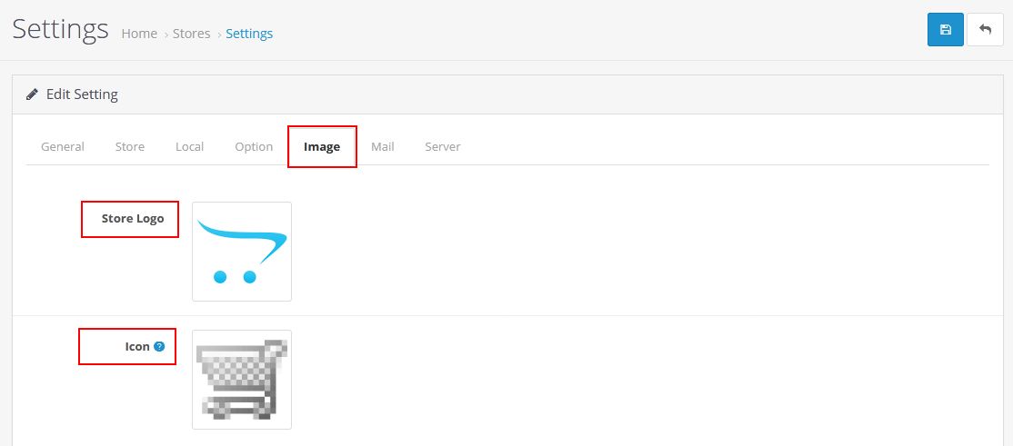 upload logo